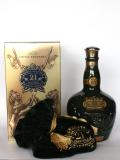 A bottle of Chivas Regal Royal Salute 21 year Emerald Flagon