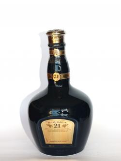 Chivas Regal Royal Salute 21 year Sapphire Flagon Back side