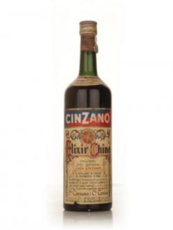 Cinzano Elixir China - 1949-59