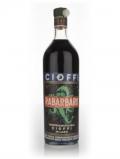 A bottle of Cioffi Rabarbaro - 1961