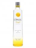 A bottle of Ciroc Pineapple Vodka