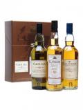 A bottle of Classic Malts Coastal Collection / 3 x 20cl