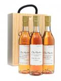 A bottle of Clos Martin Armagnac 3-Pack / VSOP / XO / 1986
