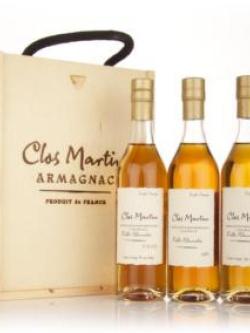 Clos Martin Single Cepage Box Set (8 Year Old VSOP, 1986& 15 Year Old XO)