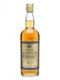 A bottle of Coates No 4 Scotch Whisky / Bot.1970s Blended Scotch Whisky