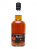 A bottle of Cockspur 12 Rum