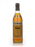 A bottle of Cohiba Black Rum 5 Years Old - 1980s