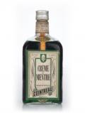 A bottle of Cointreau Crème de Menthe - 1960s