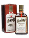A bottle of Cointreau Liqueur / Bot.1960s / Gold Cap