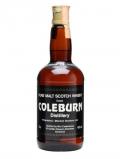 A bottle of Coleburn 13 Year Old / Cadenhead Speyside Single Malt Scotch Whisky
