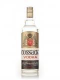 A bottle of Cossack Vodka - 1974