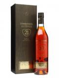 A bottle of Courvoisier 21 Year Old / Connoisseur Collection Cognac