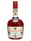 A bottle of Courvoisier 3 Star Luxe / Bot.1973