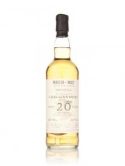 Cragganmore 20 year Single Cask Master of Malt