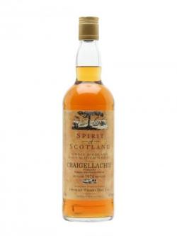 Craigellachie 1974 / Spirit of Scotland / Gordon& Macphail Speyside Whisky