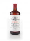 A bottle of Crawford's 3 Star Blended Scotch Whisky - 1980s