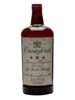 Crawford's Special Reserve / Spring Cap / Bot.1950s Blended Whisky