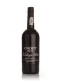 A bottle of Croft 1977 Vintage Port