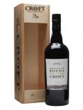 A bottle of Croft Quinta da Roeda 2002