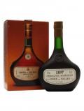 A bottle of Croix de Salles 1897 Armagnac / Bot.1993