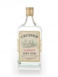 A bottle of Cruiser London Dry Gin - 1970s