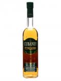 A bottle of Cubaney Elixir de Ron Miel Rum Liqueur