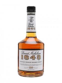 David Nicholson 1843 / 100 Proof Kentucky Straight Bourbon Whiskey