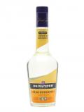A bottle of De Kuyper Creme de Banane Liqueur
