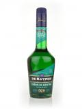 A bottle of DeKuyper Créme de Menthe