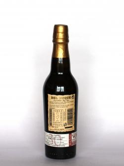 Del Duque Amontillado 30 year Back side