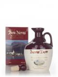 A bottle of Dew Of Ben Nevis Special Reserve Ceramic Decanter
