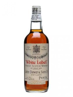 Dewar's White Label / Spring Cap / Bot. 1960's Blended Scotch Whisky