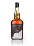 A bottle of Dictador 100 Months Aged Amber Rum