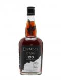 A bottle of Dictador Rum Cafe 100
