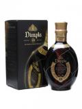 A bottle of Dimple 18 Year Old Blended Scotch Whisky
