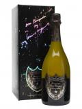 A bottle of Dom Perignon 2003 Vintage Champagne / David Lynch Edition