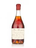 A bottle of Domaine de Lasgraves 1980 Bas Armagnac
