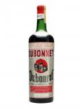 A bottle of Dubonnet Wine Aperitif / Bot.1970s