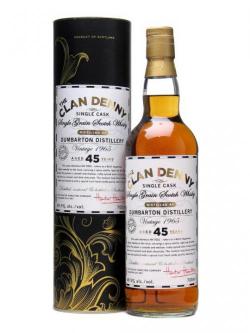 Dumbarton 1965 / 45 Year Old / Clan Denny Single Grain Scotch Whisky