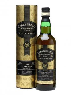 Dumbarton (Inverleven) 1969 / 30 years old / Cadenhead's Lowland Whisky
