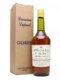 A bottle of Dupont 1980 Pays D'Auge Calvados