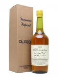 A bottle of Dupont Hors d'Age Calvados
