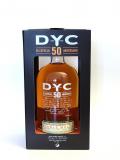 A bottle of DYC 50º Aniversario