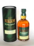 A bottle of DYC Pure Malt