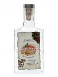 A bottle of Ed Hardy Silver Tequila