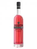 A bottle of Edgerton London Pink Gin