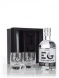 A bottle of Edinburgh Gin Gift Pack With 2 Glasses
