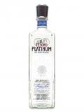 A bottle of El Tesoro Platinum Tequila