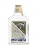 A bottle of Elephant Strength Gin / Navy Strength