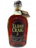 A bottle of Elijah Craig Barrel Proof Small Batch Bourbon 12 Year Old